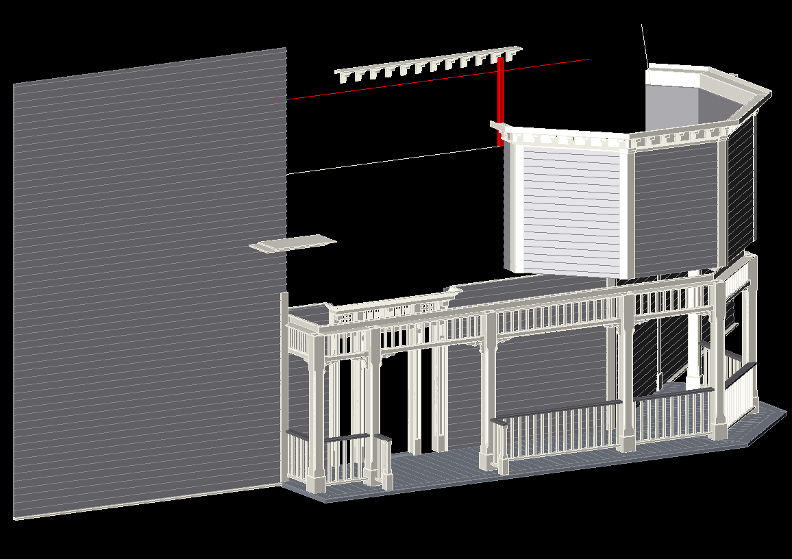 [ADAM R. JONES DRAWING - VIRTUAL MUNSTER MANSION]