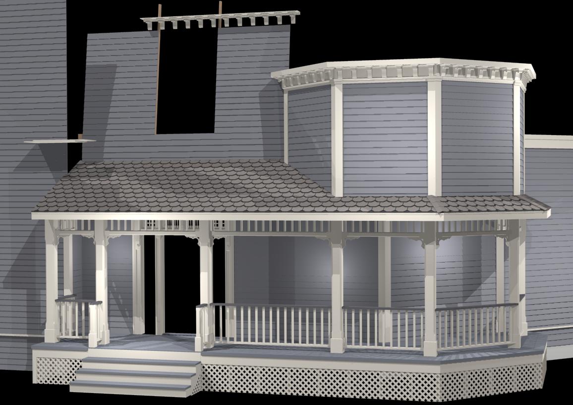 [ADAM R. JONES DRAWING - VIRTUAL MUNSTER MANSION]
