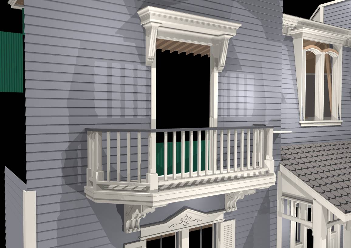 [ADAM R. JONES DRAWING - VIRTUAL MUNSTER MANSION]