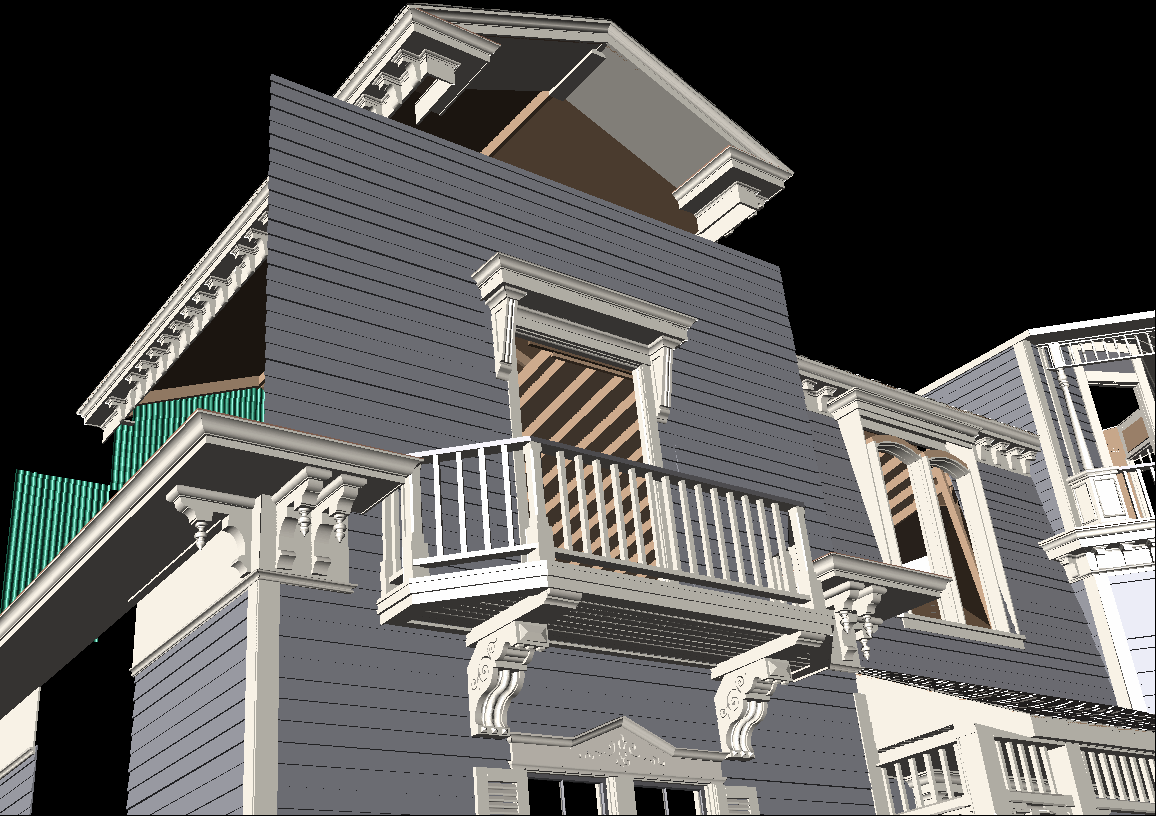[ADAM R. JONES DRAWING - VIRTUAL MUNSTER MANSION]