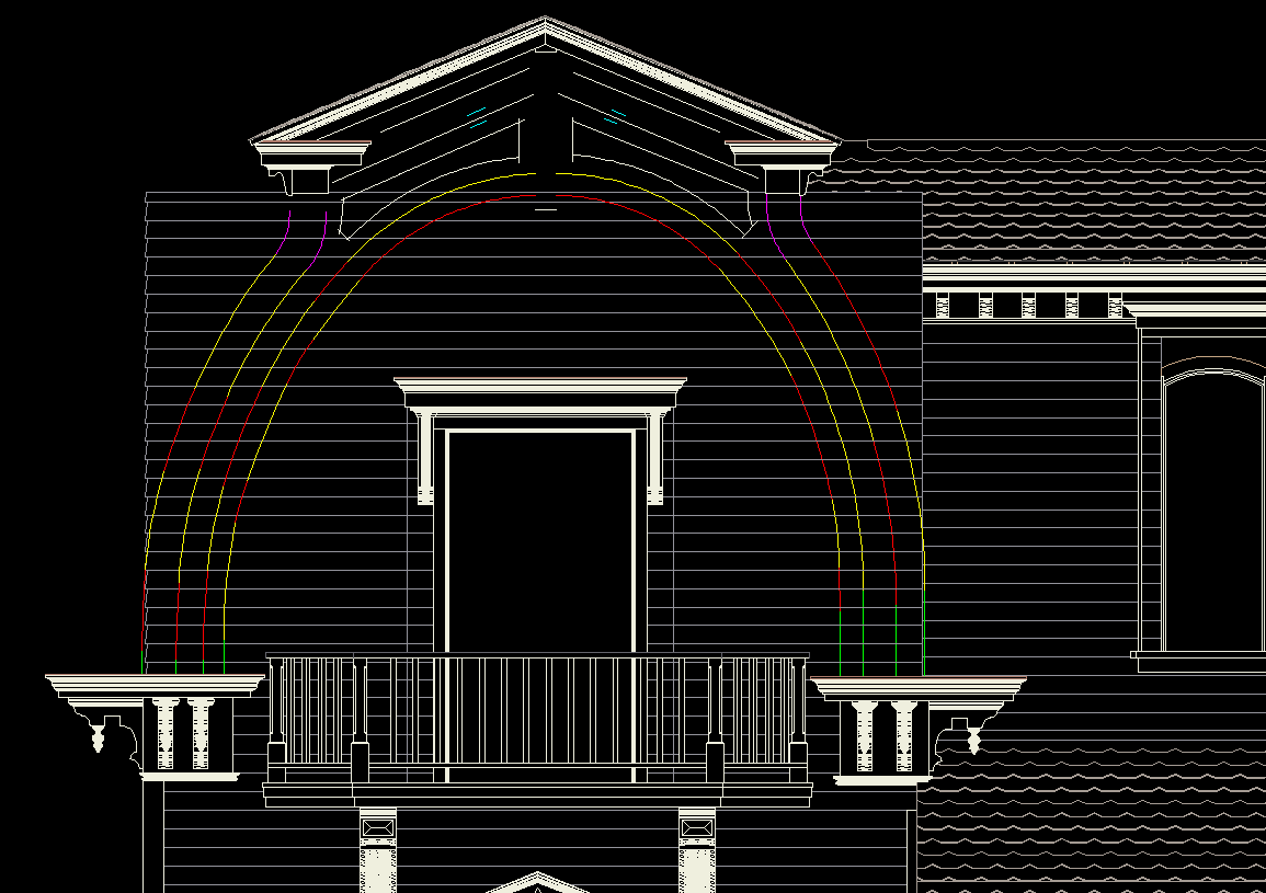 [ADAM R. JONES DRAWING - VIRTUAL MUNSTER MANSION]