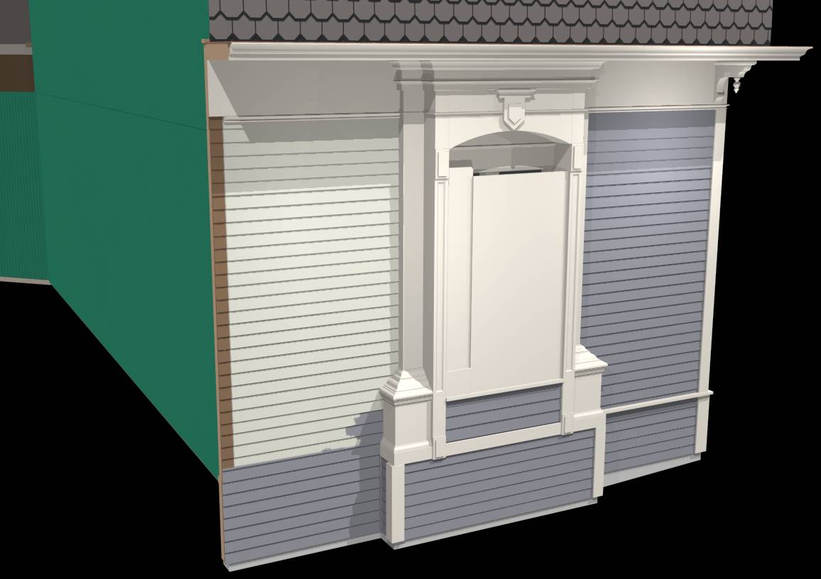 [ADAM R. JONES DRAWING - VIRTUAL MUNSTER MANSION]