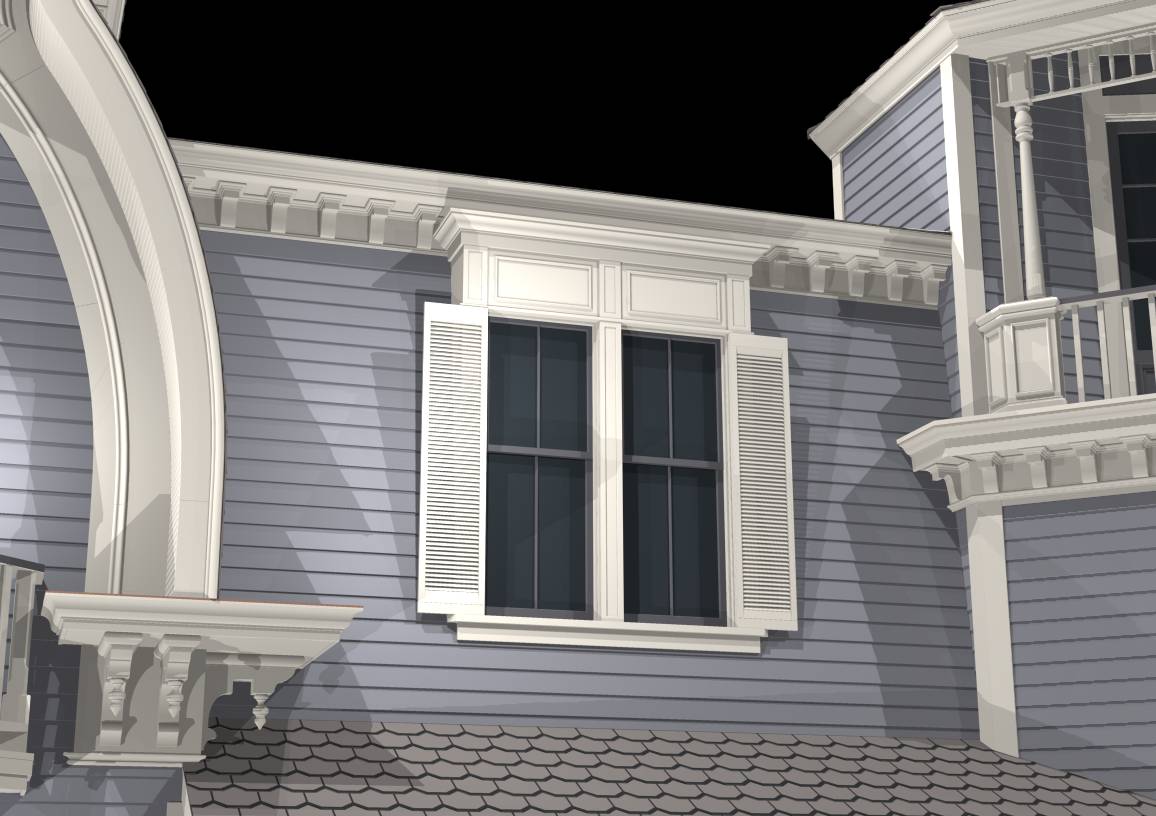 [ADAM R. JONES DRAWING - VIRTUAL MUNSTER MANSION]